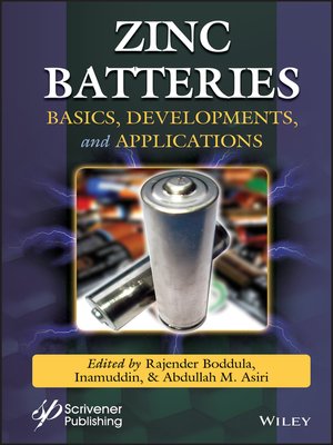 cover image of Zinc Batteries